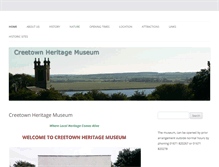 Tablet Screenshot of creetown-heritage-museum.com